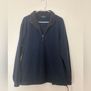 Van Heusen Navy Zip-Up Sweater